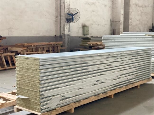 شراء ألواح الألمنيوم المعزولة في السقف ロックウール 50mm التصنيع عبر الإنترنت