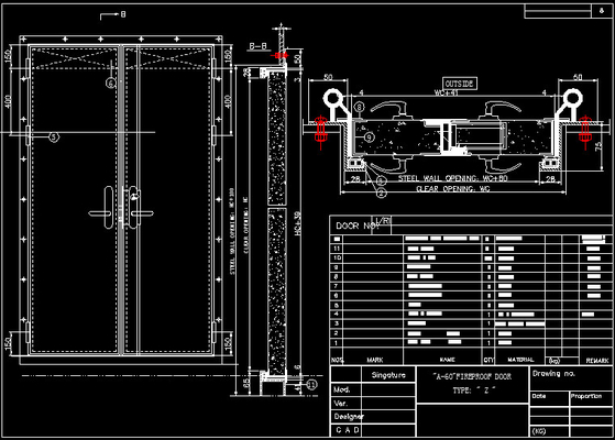 شراء باب فولاذي مقاوم للحريق خارجي تجاري 32x80 30x80 باب وإطار مقاوم للحريق من الفولاذ المقاوم للصدأ التصنيع عبر الإنترنت